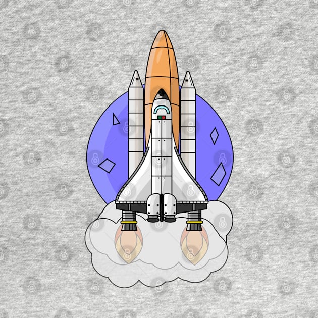 Space shuttle, spaceship by IDesign23